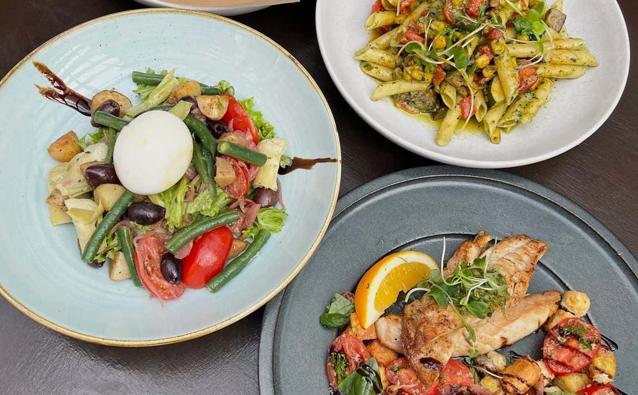 Enjoy International, Vegetarian options, Gluten Free options, Gastropub, Indoor & outdoor seating, Street parking, Wheelchair accessible, Table service, $$$, Groups and Bar scene cuisine at Khandallah Trading Co in Khandallah, Wellington
