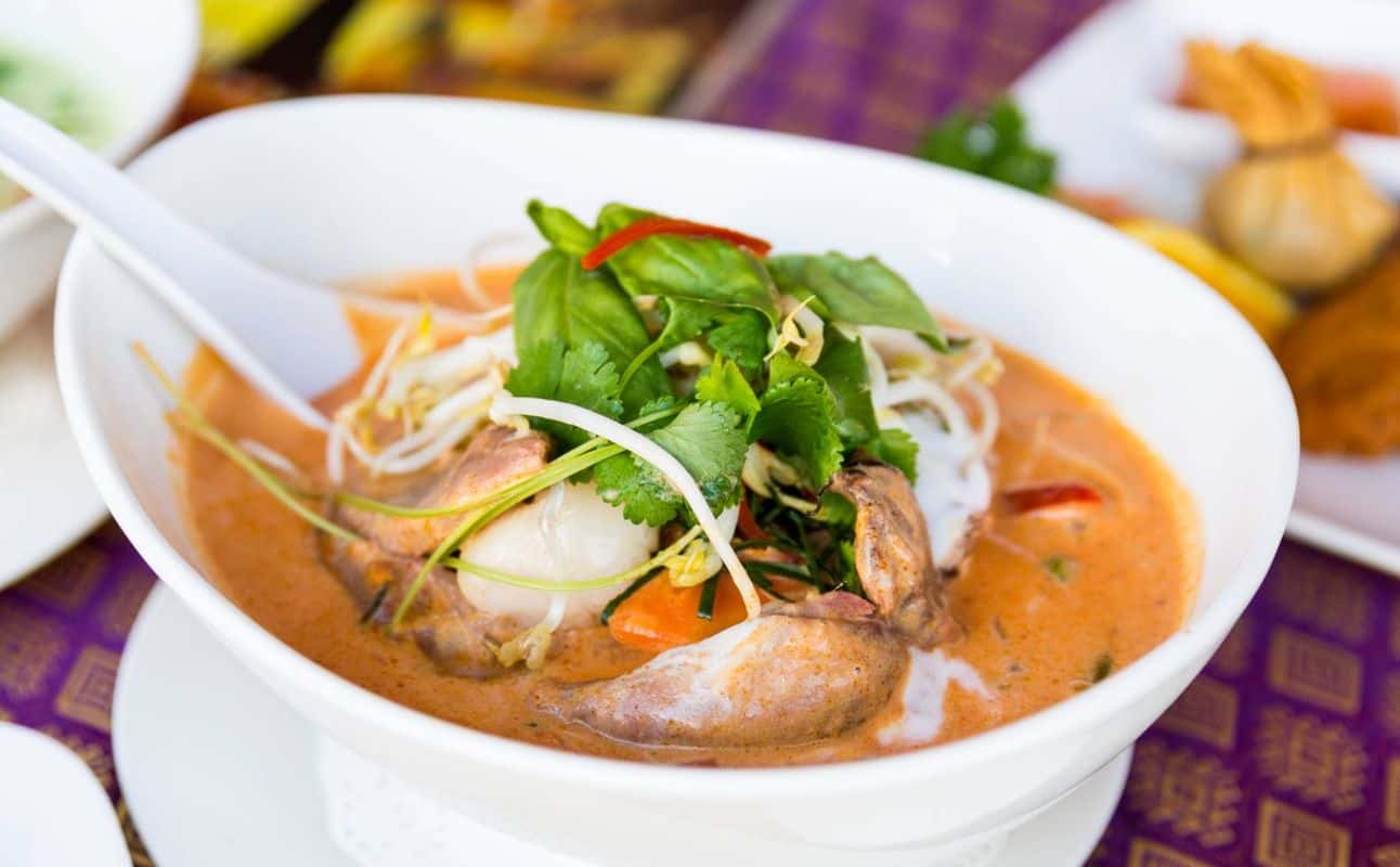 Enjoy Thai, Asian, Gluten Free options, Vegan options, Vegetarian options, Restaurant, Indoor & outdoor seating, Highchairs available, Wheelchair accessible, Table service, $$$, Families and Groups cuisine at Thai Thani 2 in Tauranga, Bay Of Plenty