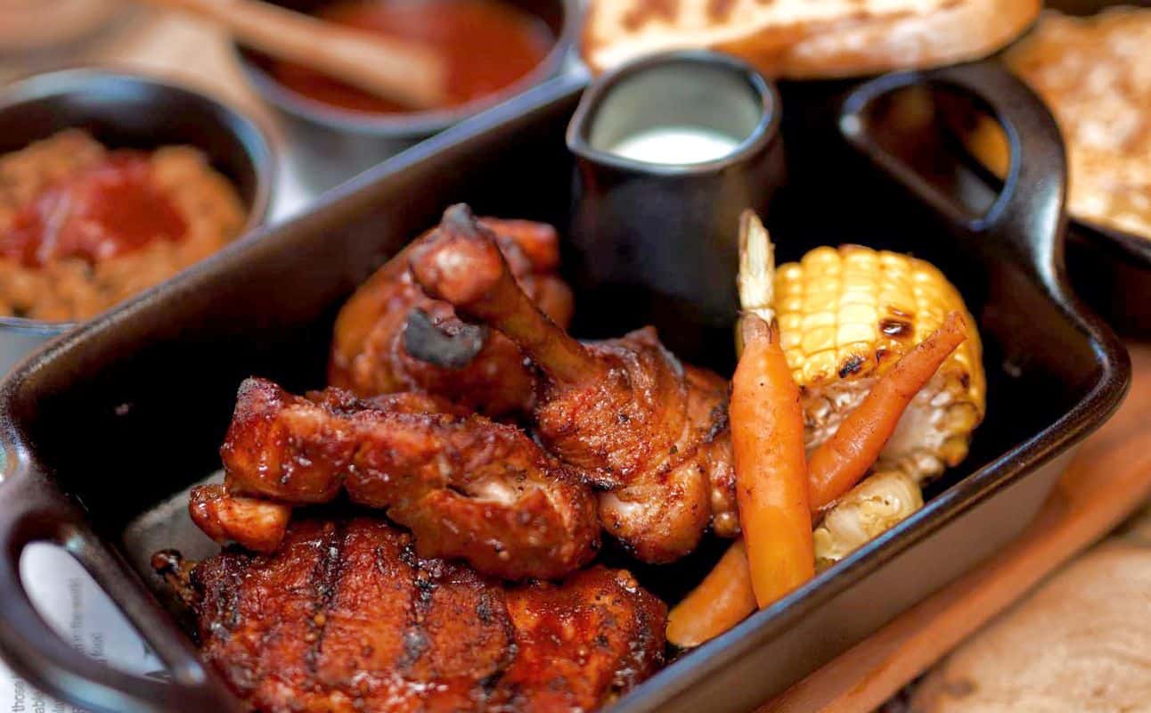 Enjoy Grill & barbeque, American, Steakhouse, Vegetarian options, Restaurant, Street parking, Free onsite parking, Wheelchair accessible, $$$$, Families and Groups cuisine at Jimmy's Smokehouse in Christchurch Central, Christchurch