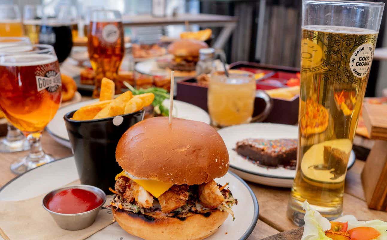 Enjoy Burgers, Pub Food and Craft Beer cuisine at Good Union in Cambridge, Waikato