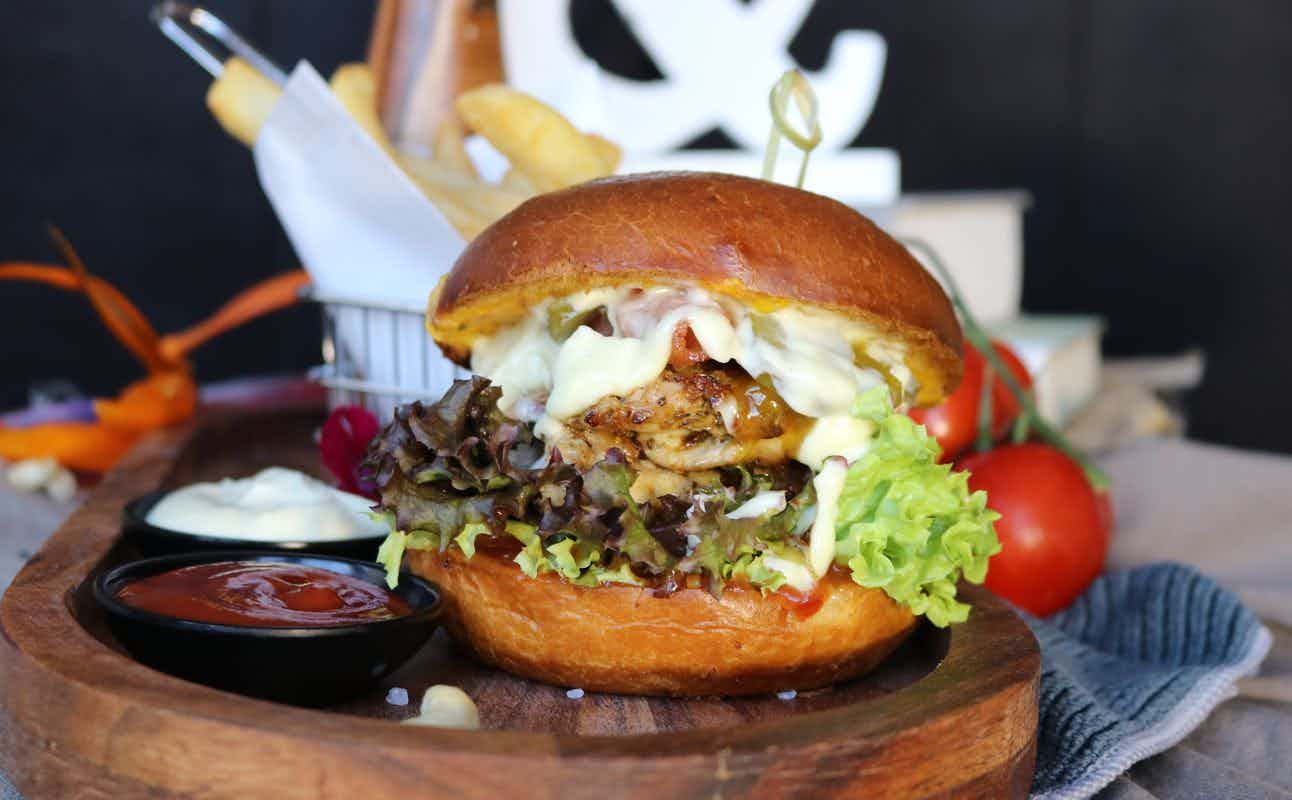 Enjoy Pizza, Steakhouse and Burgers cuisine at D's Ranch in Devonport, Auckland