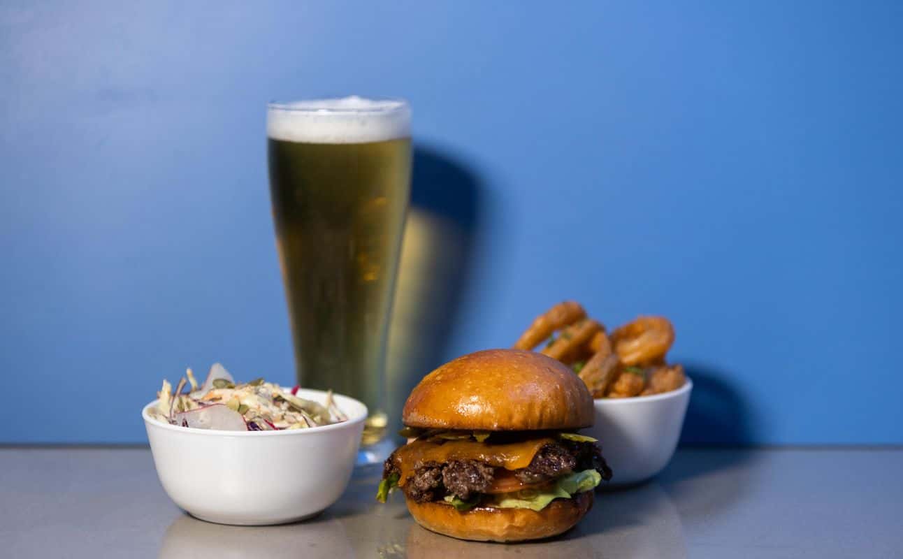Enjoy Burgers, Vegan options, Vegetarian options, Gluten Free options, Restaurant, Diner, Indoor & outdoor seating, Street parking, $$, Families and Hidden gems cuisine at Black Burger in Queenstown CBD, Queenstown