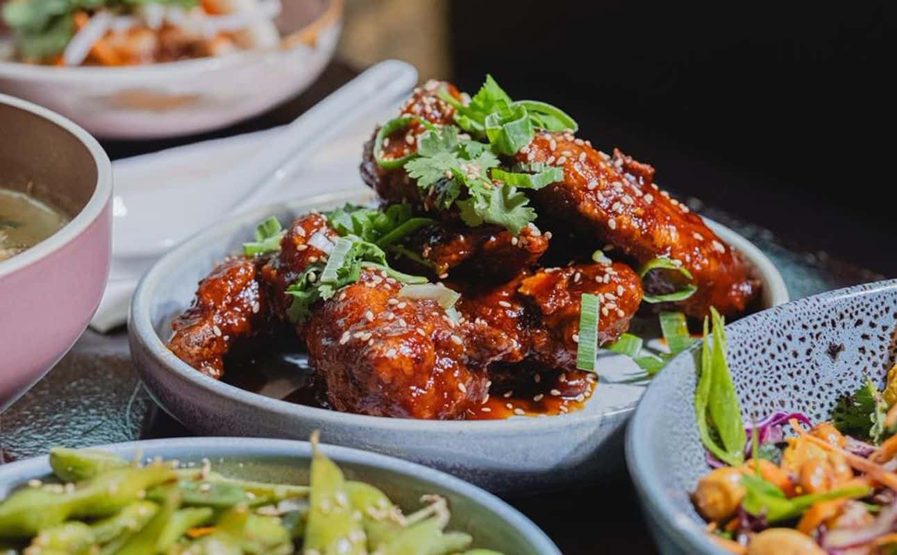 Enjoy Asian, Gluten Free options, Vegan options, Vegetarian options, Dairy free options, Restaurant, Street parking, Table service, Free wifi, Wheelchair accessible, Highchairs available, Private dining, Indoor & outdoor seating, $$$, Families, Groups and Special occasion cuisine at Chow in Te Aro, Wellington