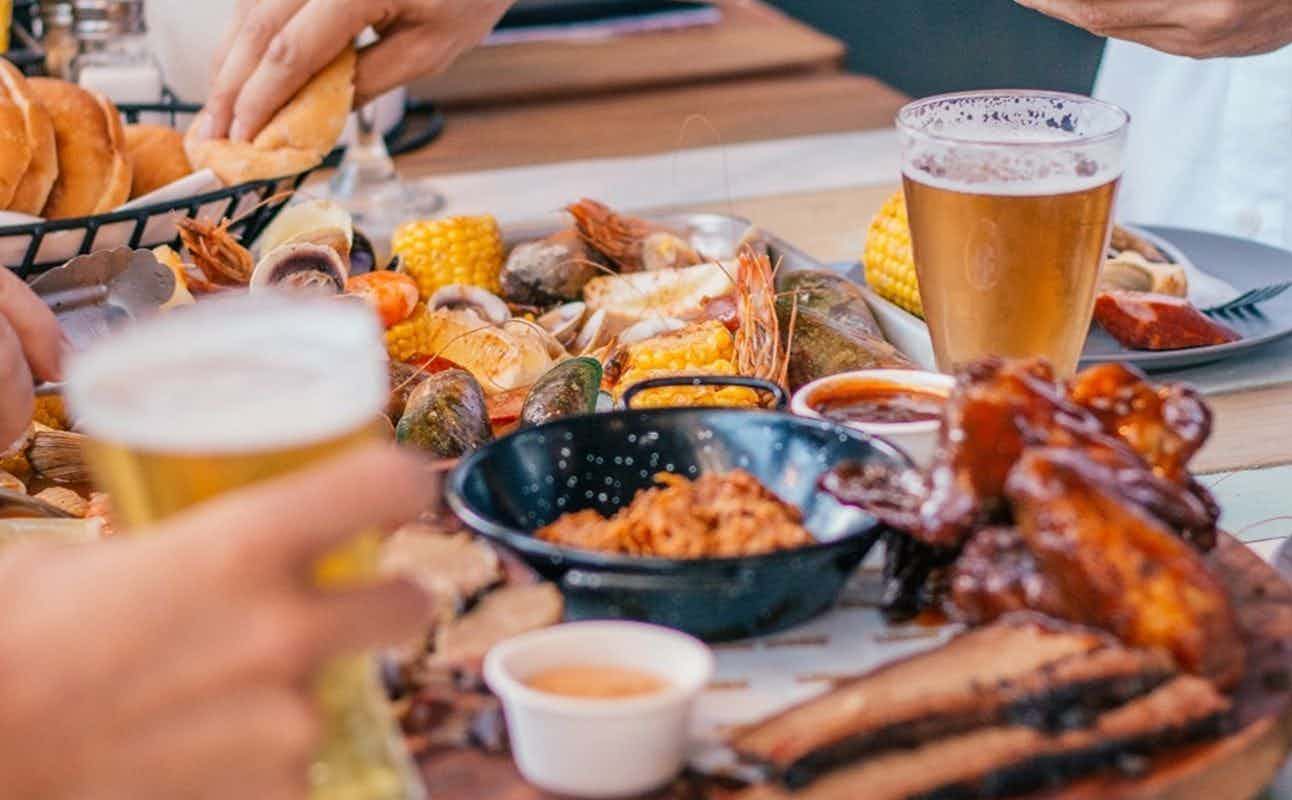 Enjoy American, Grill & Barbeque and Craft Beer cuisine at Brothers Beer & Juke Joint Birkenhead in Birkenhead, Auckland